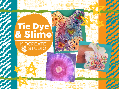 -2pm  Tie Dye & Slime Summer Camp (5-12y)